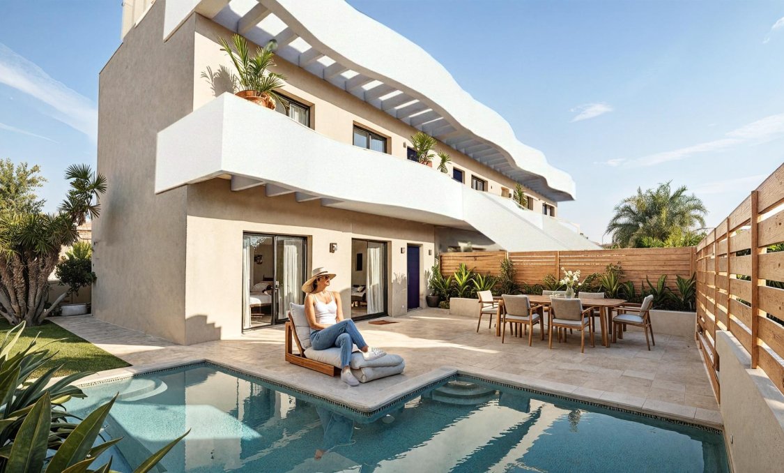 New Build - Bungalow -
Pilar de la Horadada - parques de Andromeda