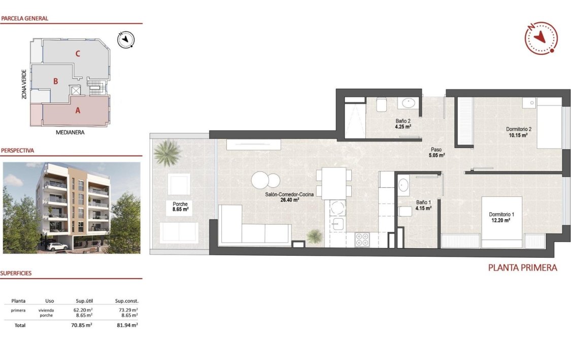 New Build - apartment -
San Pedro del Pinatar - Lo Pagan