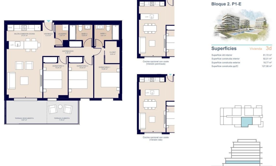 Obra nueva - apartment -
Villajoyosa - Playa del Torres