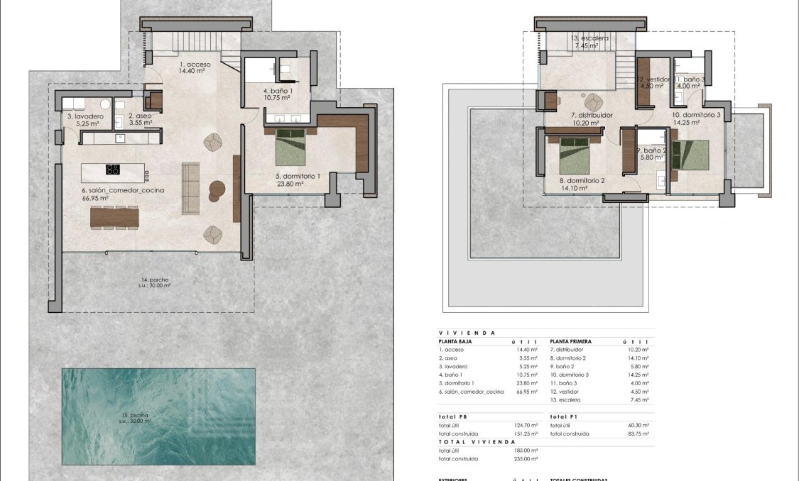 New Build - villa -
Pinoso - Lel