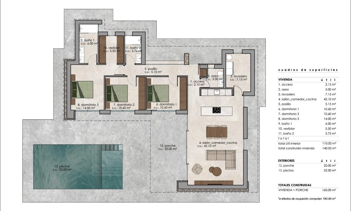 New Build - villa -
Pinoso - Lel