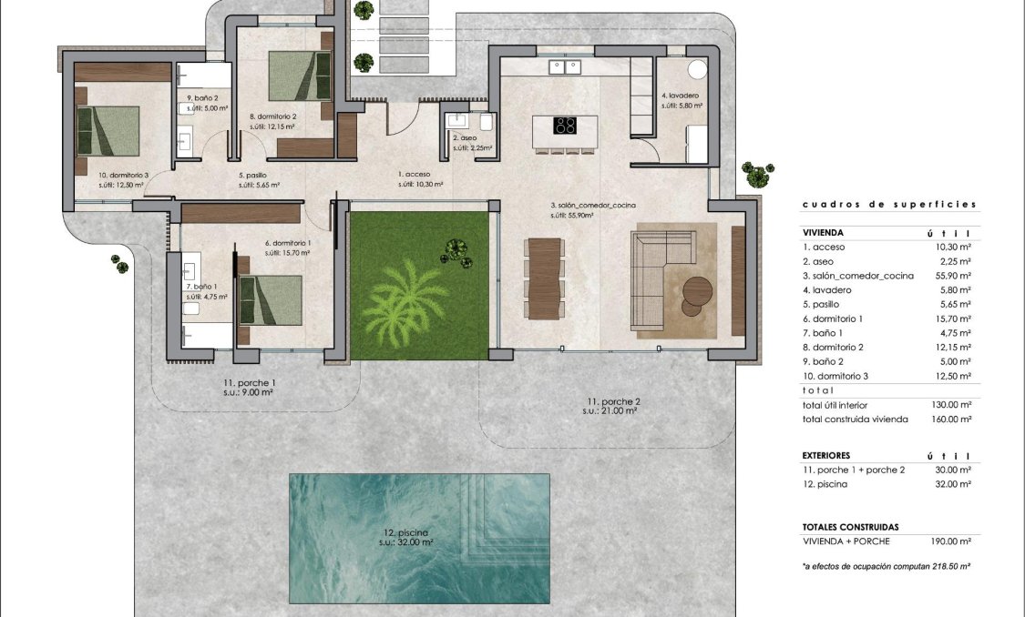 New Build - villa -
Pinoso - Lel