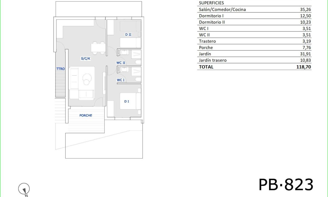New Build - Bungalow -
San Miguel de Salinas - Pueblo