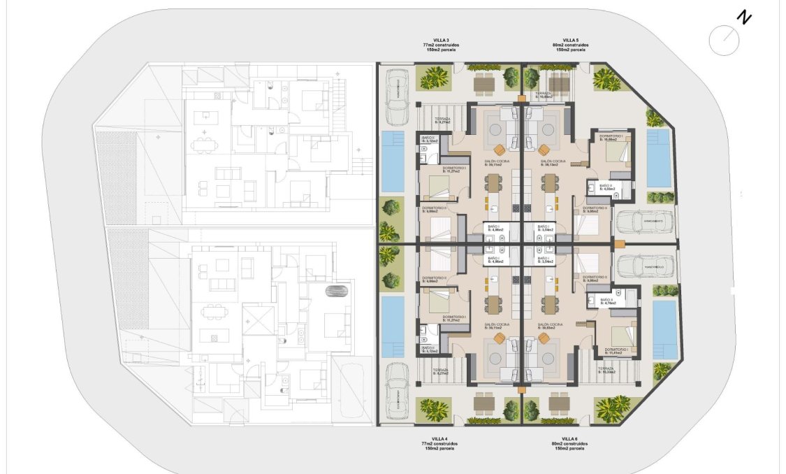 New Build - Quad House -
Torre Pacheco - El Alba