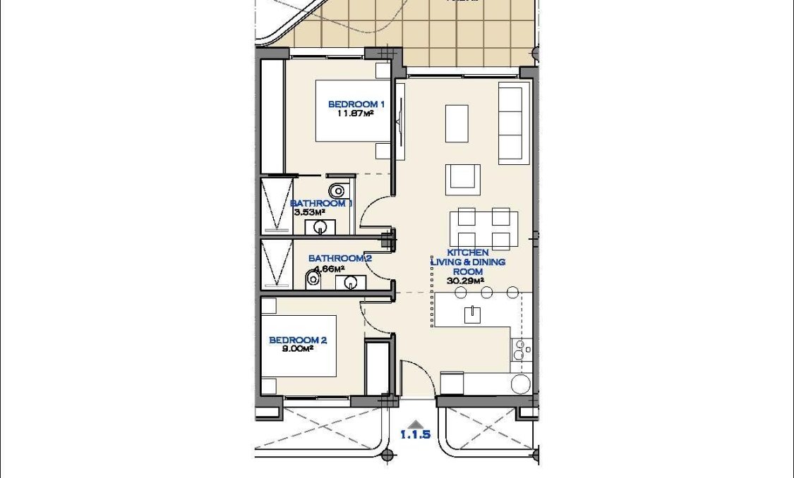 New Build - apartment -
Los Alcazares - Serena Golf
