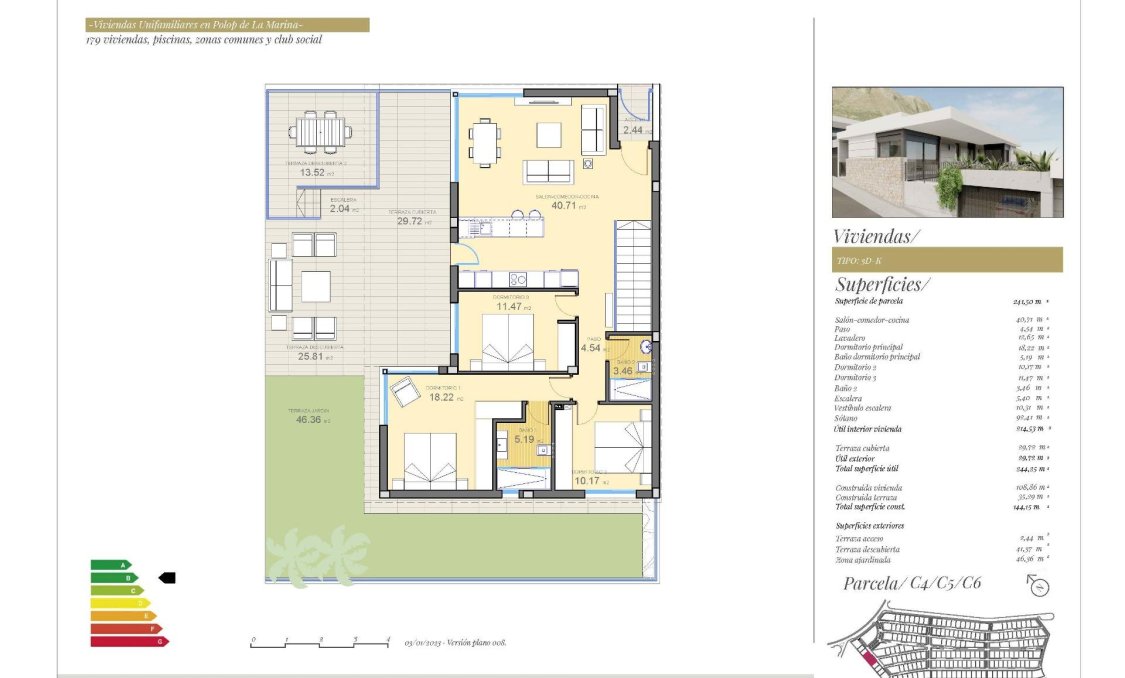 Obra nueva - villa -
