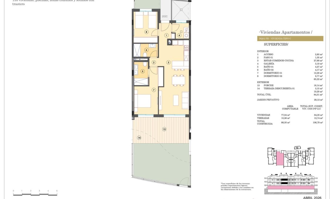 New Build - apartment -
Finestrat - Campana Garden