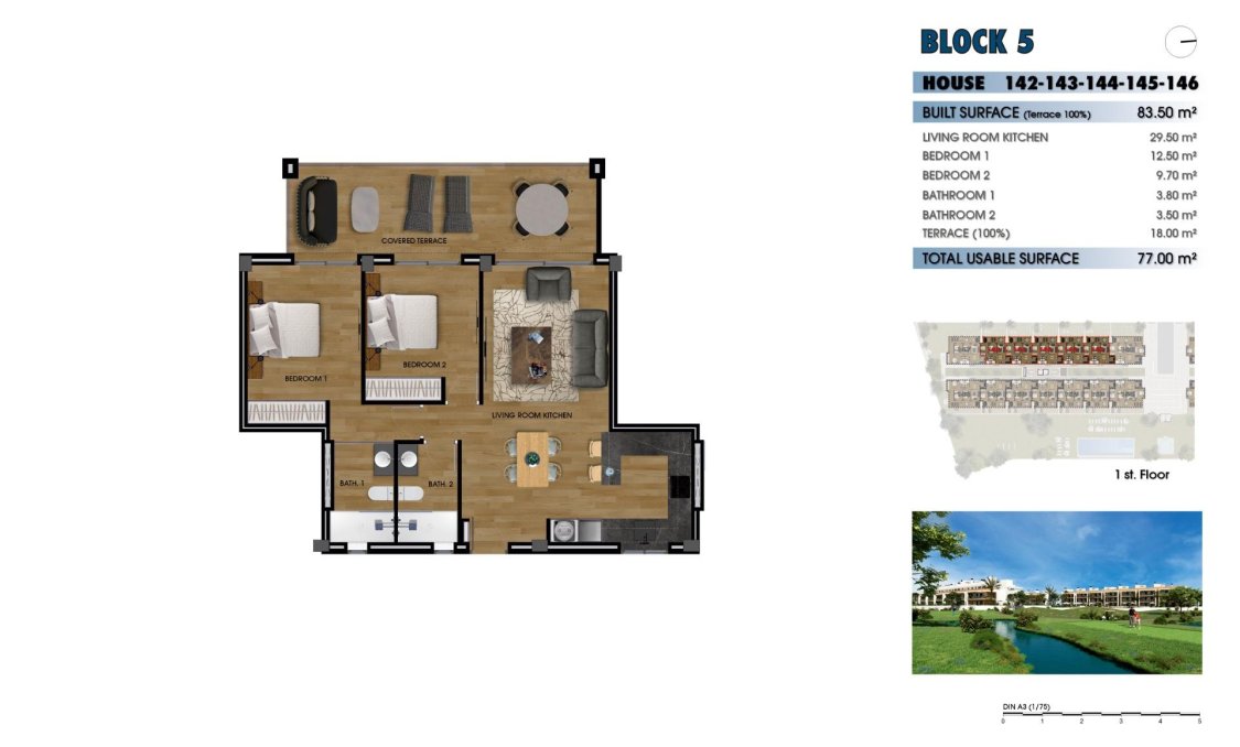 New Build - apartment -
Los Alcazares - La Serena Golf