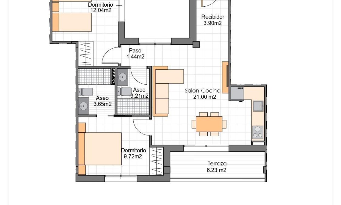 New Build - apartment -
San Pedro del Pinatar - Lo Pagan