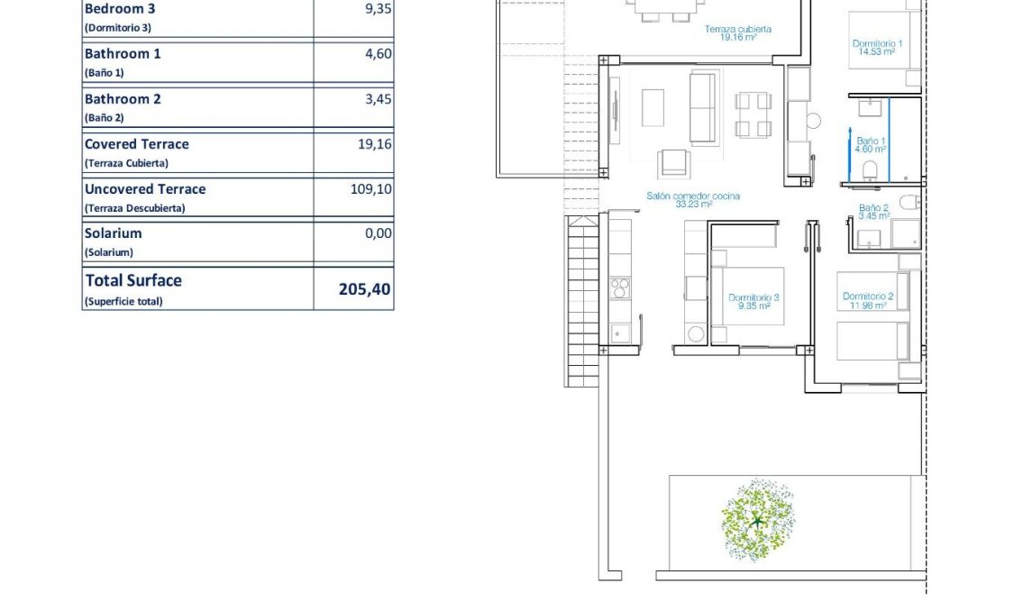 New Build - Bungalow -
Pilar de la Horadada - Playa de las Higuericas