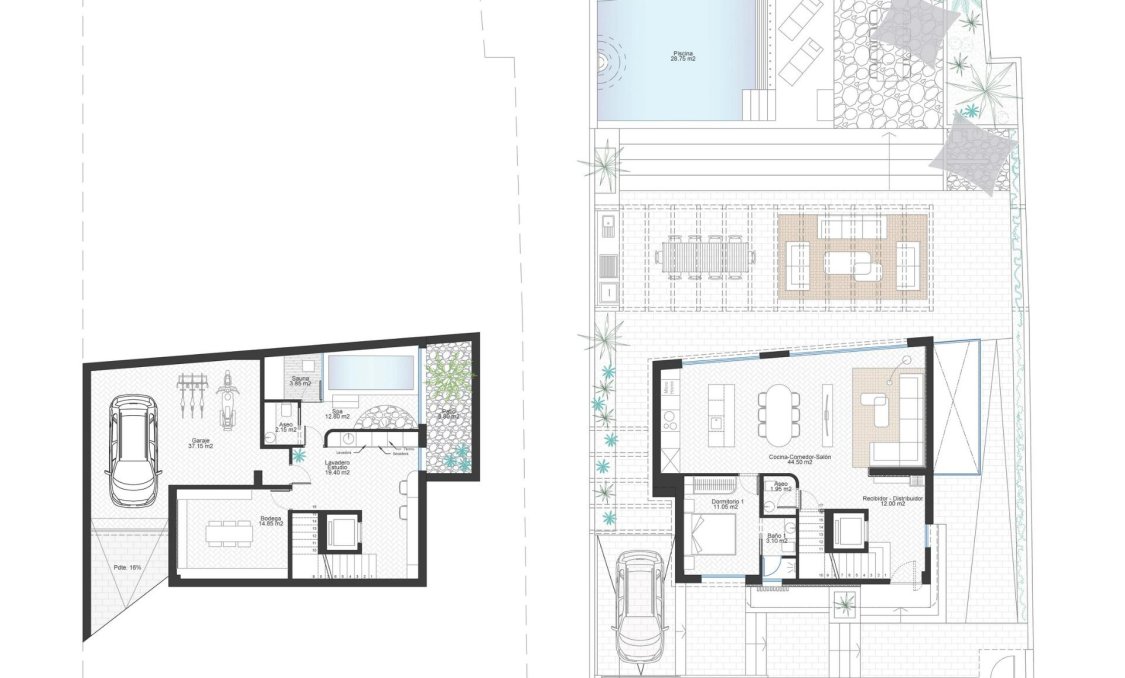New Build - villa -
Cabo de Palos - Cala Flores