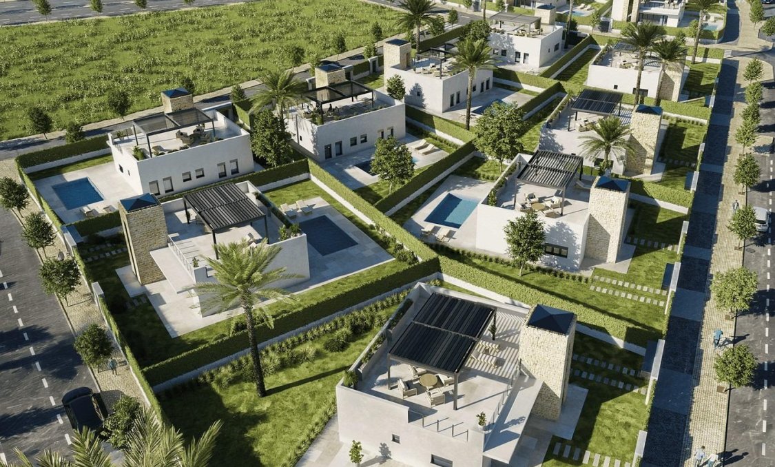 Obra nueva - villa -
Lorca - Jardines de Almenara