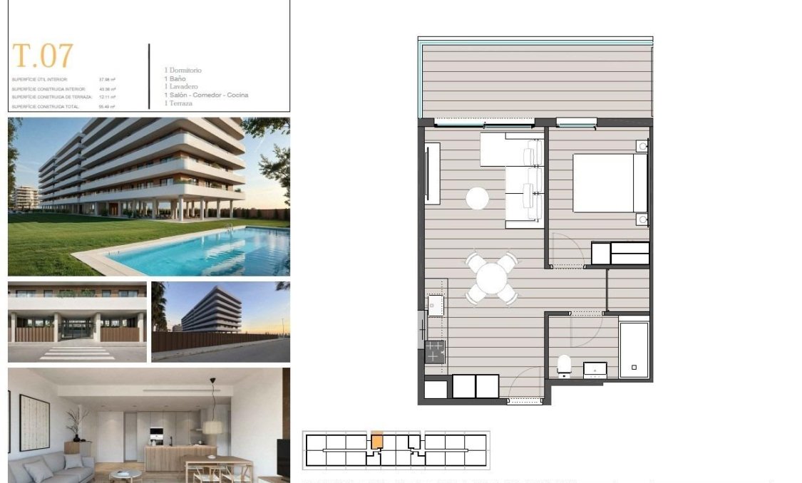Obra nueva - apartment -
Moncofa - Playa de Moncofa