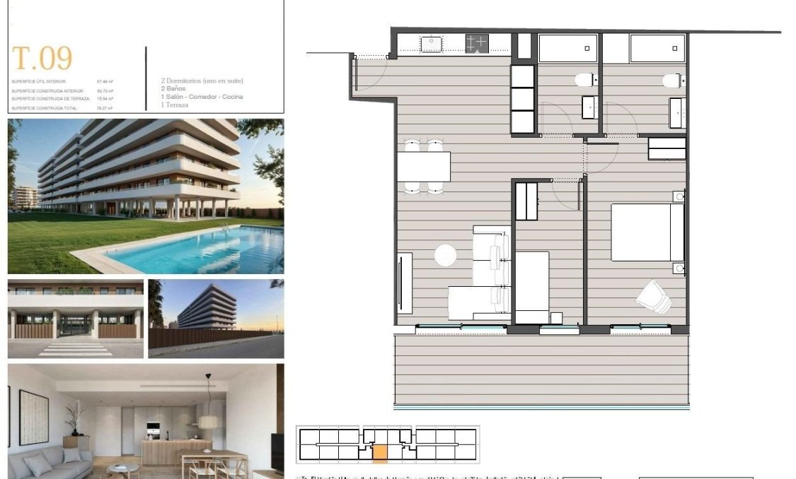Obra nueva - apartment -
Moncofa - Playa de Moncofa