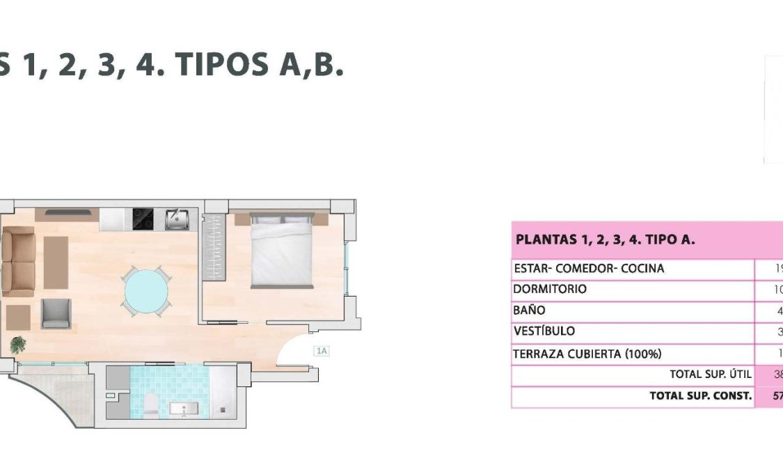 New Build - Penthouse -
Guardamar del Segura - Pueblo