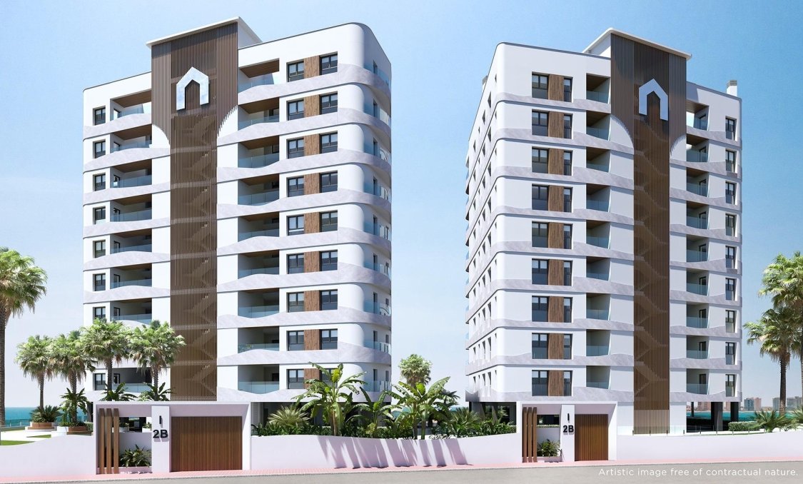 Nowy budynek - apartment -
La Manga del Mar Menor - Veneziola