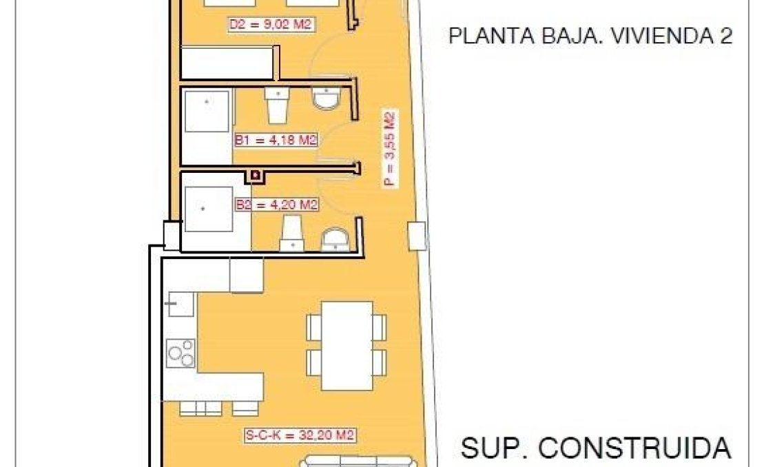 Nowy budynek - apartment -
Torrevieja - Playa El Acequión