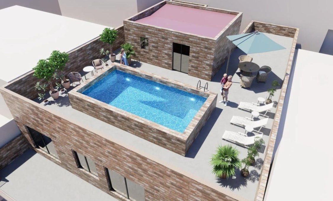 Obra nueva - Ático -
Torrevieja - Playa El Acequión