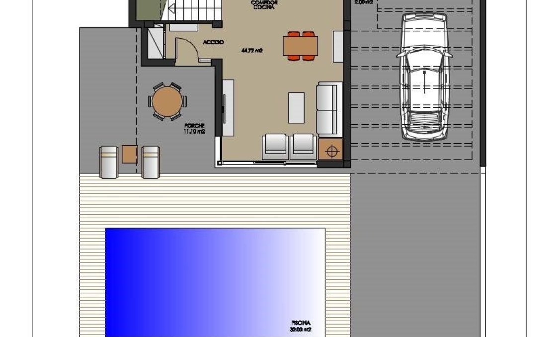 Obra nueva - villa -
