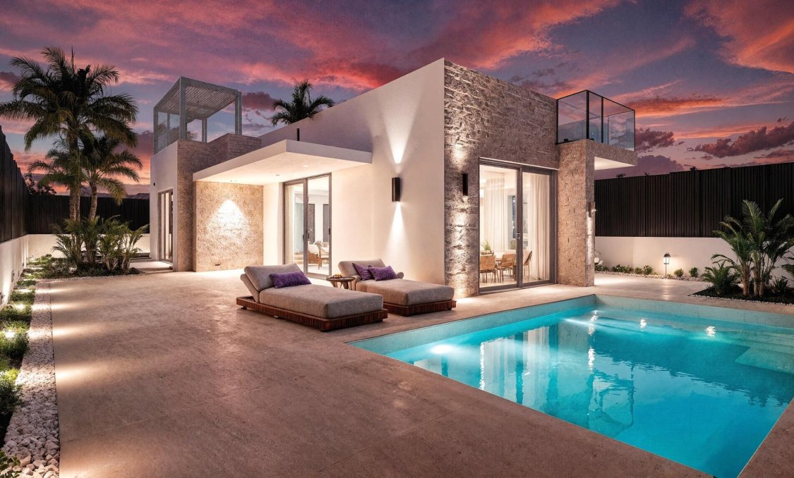 Obra nueva - villa -
Los Alcazares - Torre del Rame