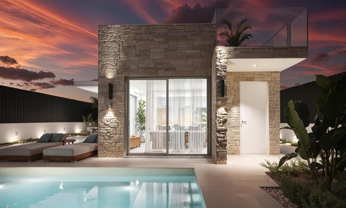 Obra nueva - villa -
Los Alcazares - Torre del Rame