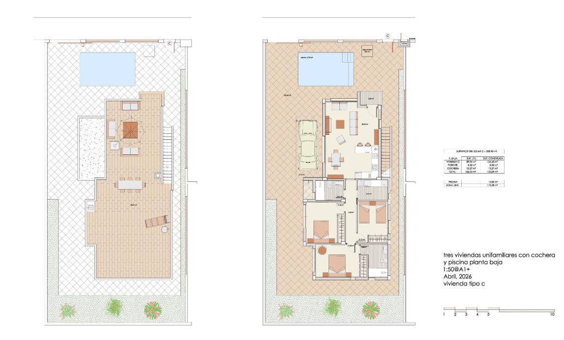 Obra nueva - villa -
Los Alcazares - Torre del Rame