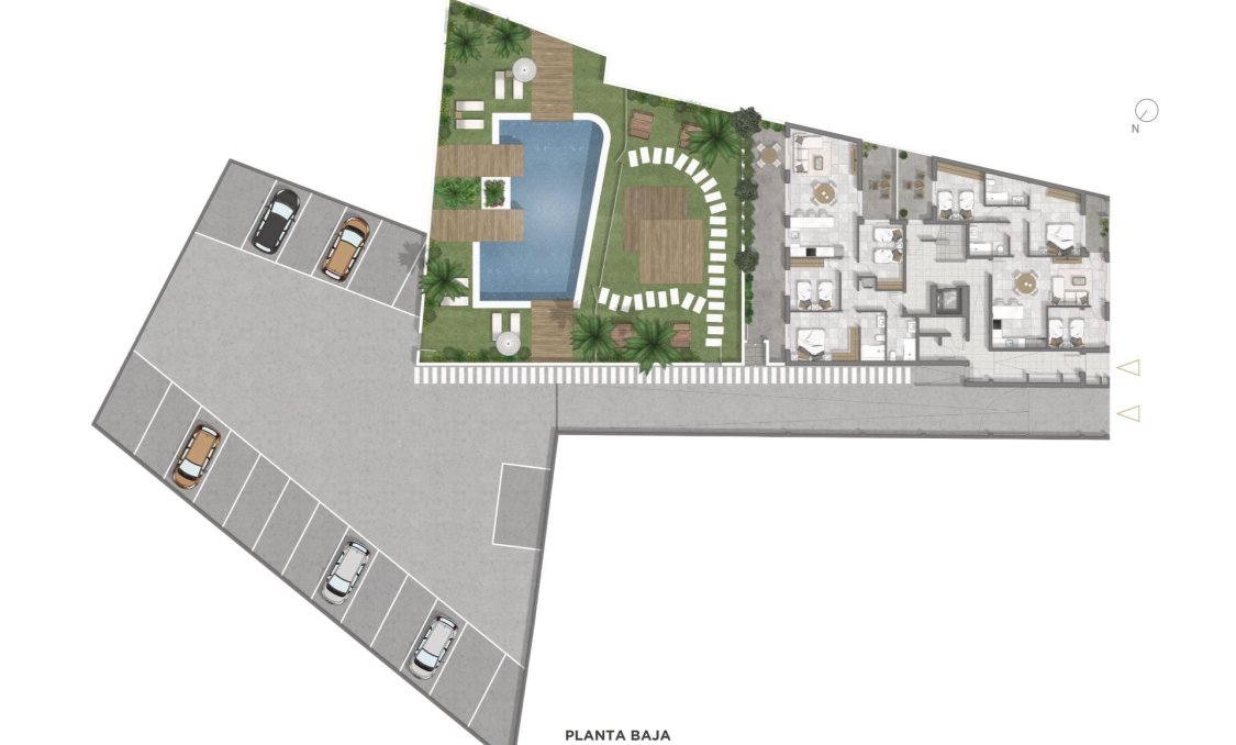 New Build - apartment -
Guardamar del Segura - Pueblo