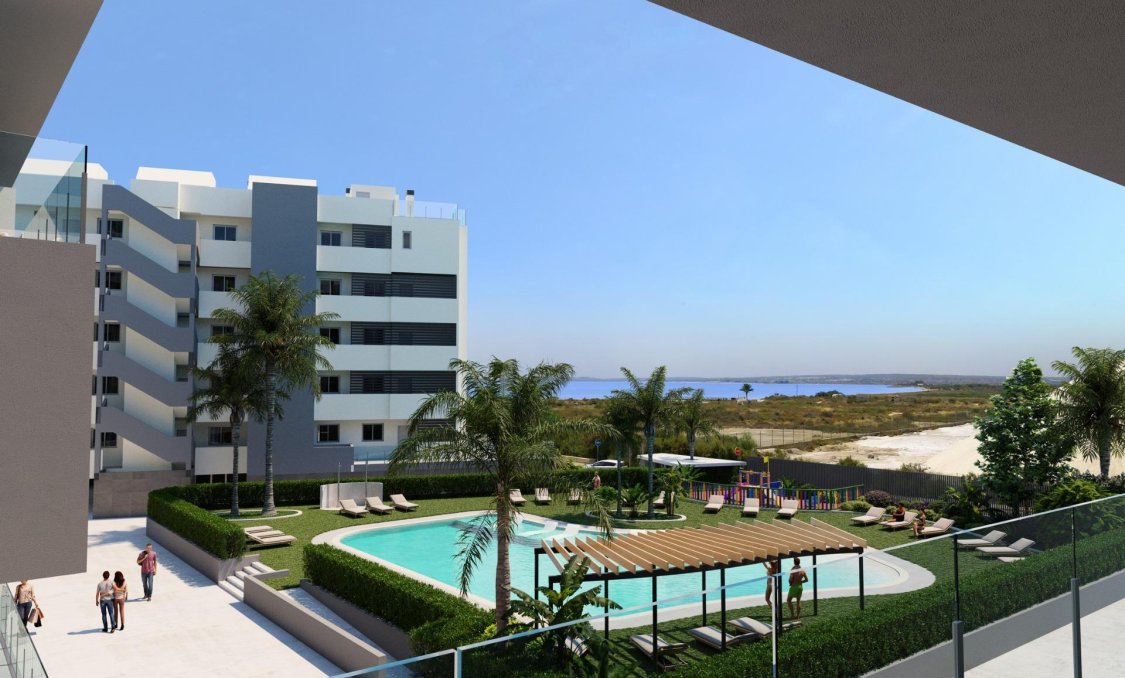Nowy budynek - apartment -
Santa Pola - Playa Tamarit