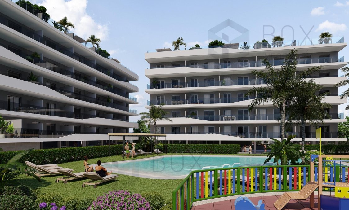 Nowy budynek - apartment -
Santa Pola - Playa Tamarit