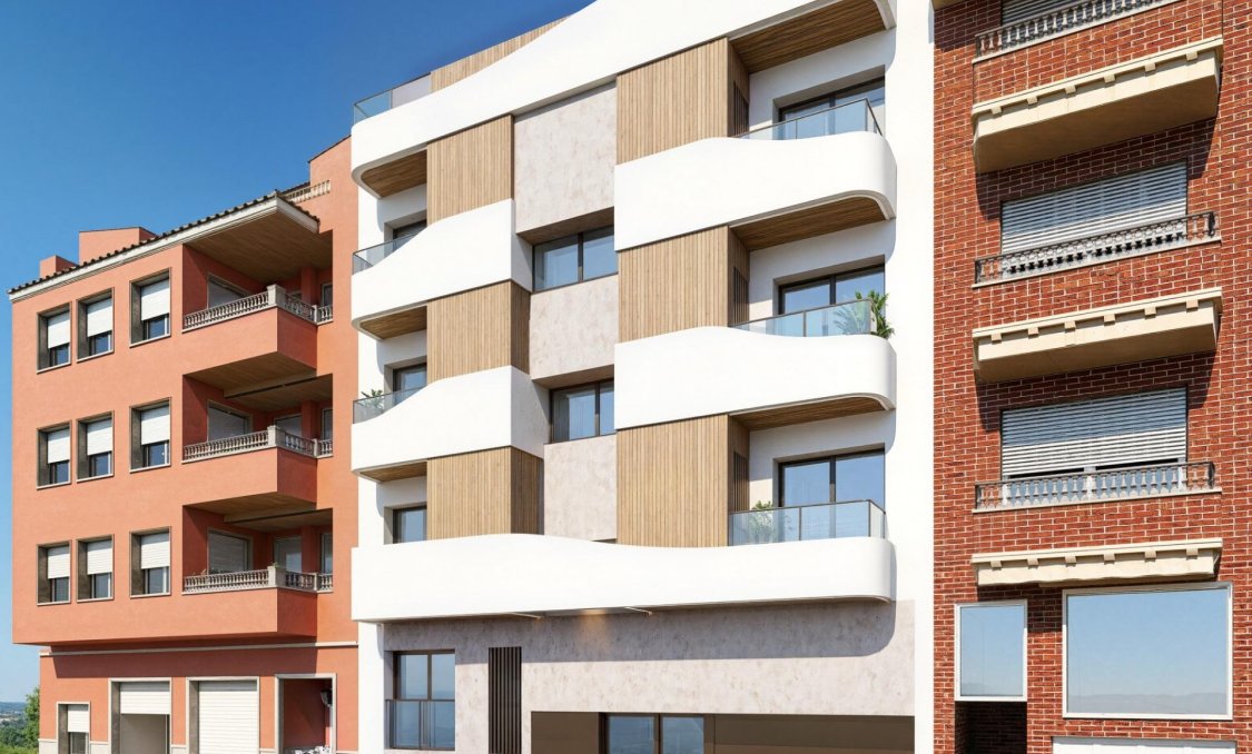 New Build - apartment -
Guardamar del Segura - Pueblo