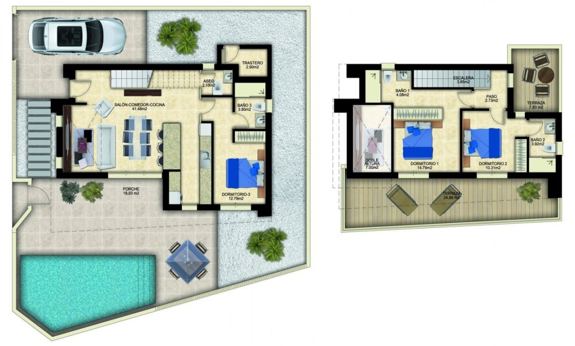 Nowy budynek - villa -
