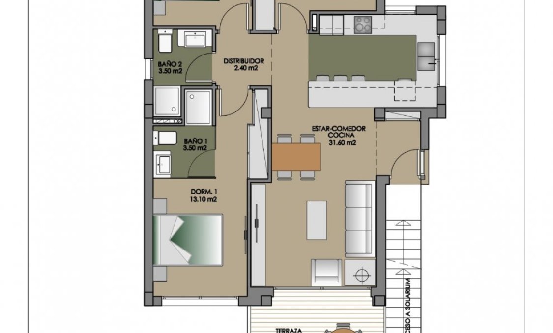 Obra nueva - Bungalow -
