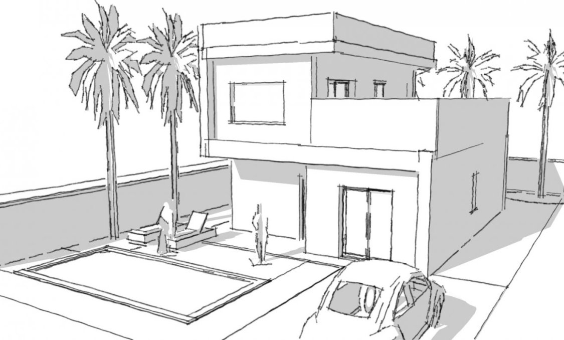 Nowy budynek - villa -
