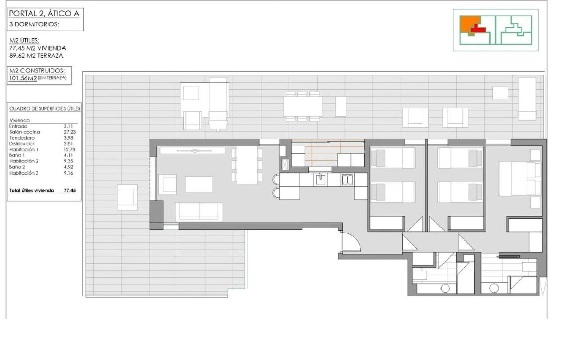 New Build - Penthouse -
Jávea Xàbia - Pueblo