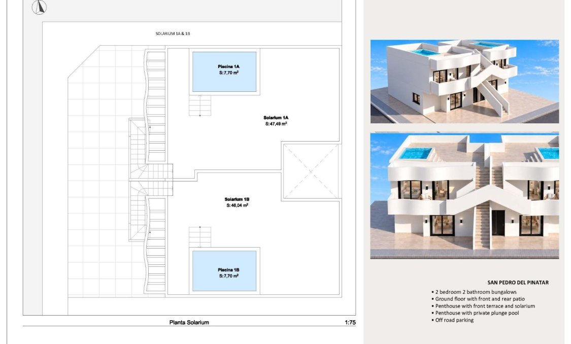 New Build - Bungalow -
San Pedro del Pinatar - Los Peñascos
