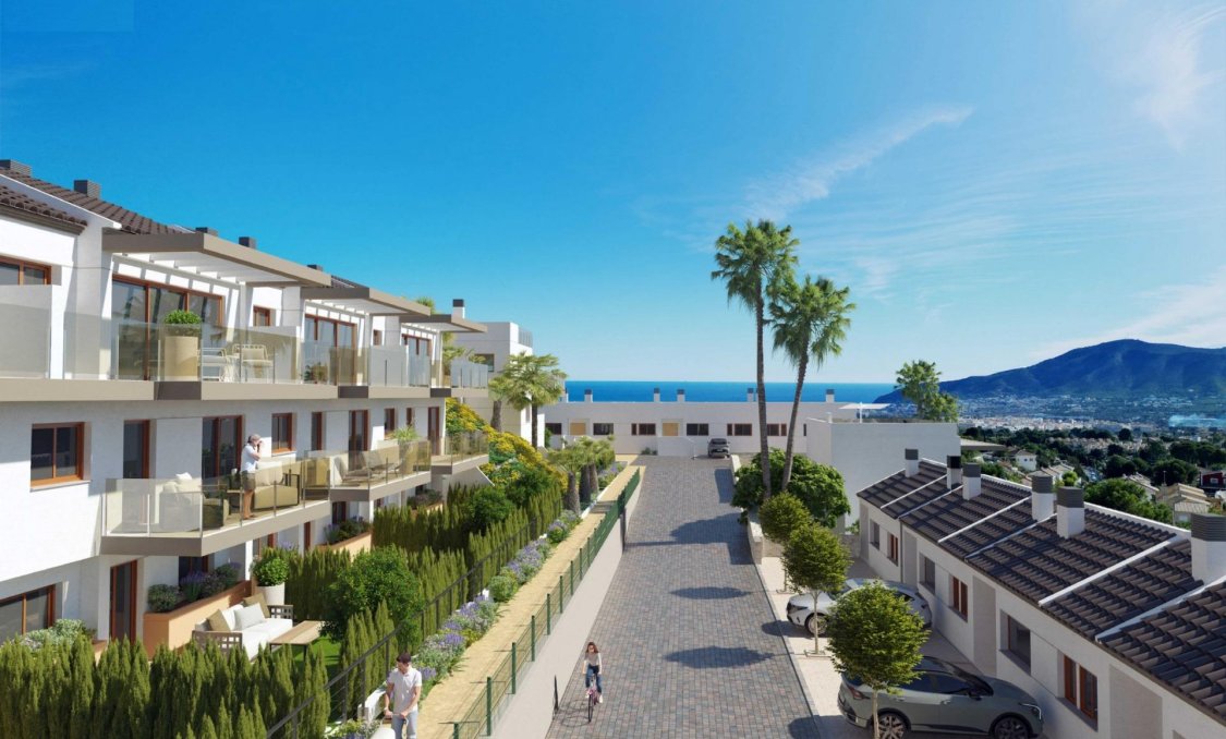 Obra nueva - town house -
La Nucía - Nou Espai