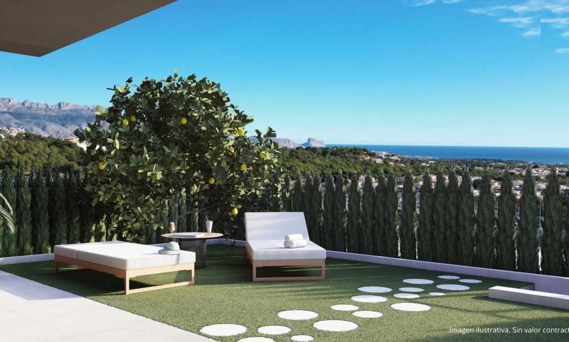 Obra nueva - town house -
La Nucía - Nou Espai