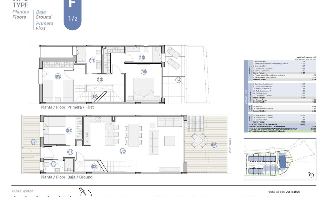 Obra nueva - town house -
El Campello - Platja de L´Amerador