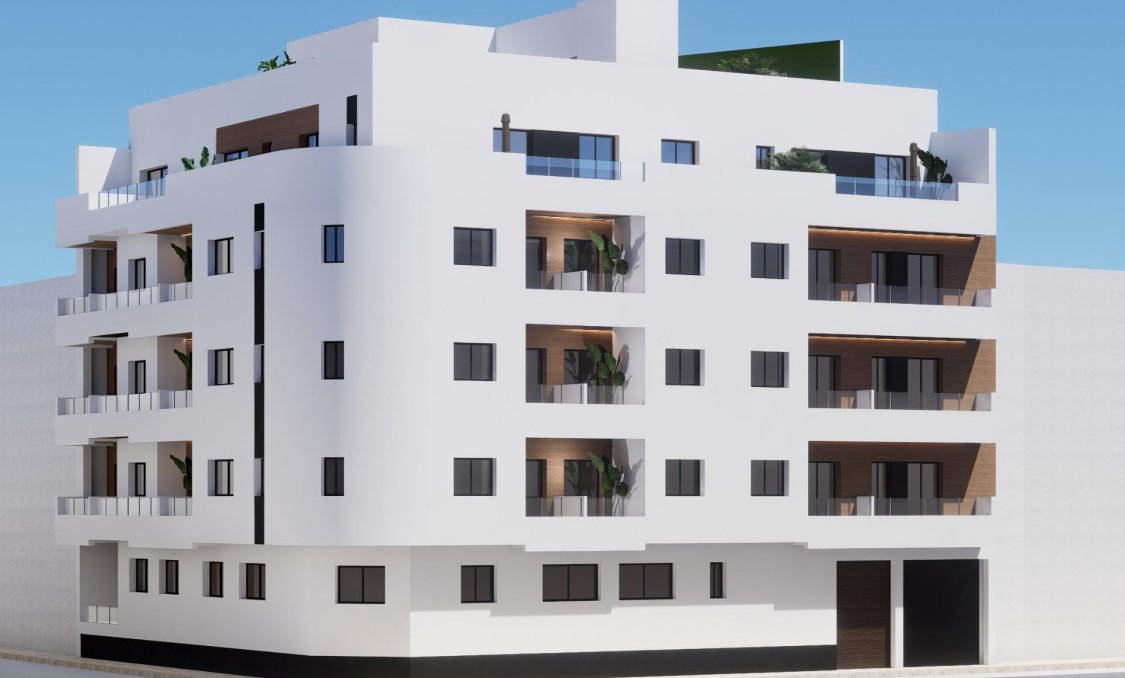 Nowy budynek - Daszek -
Torrevieja - pueblo