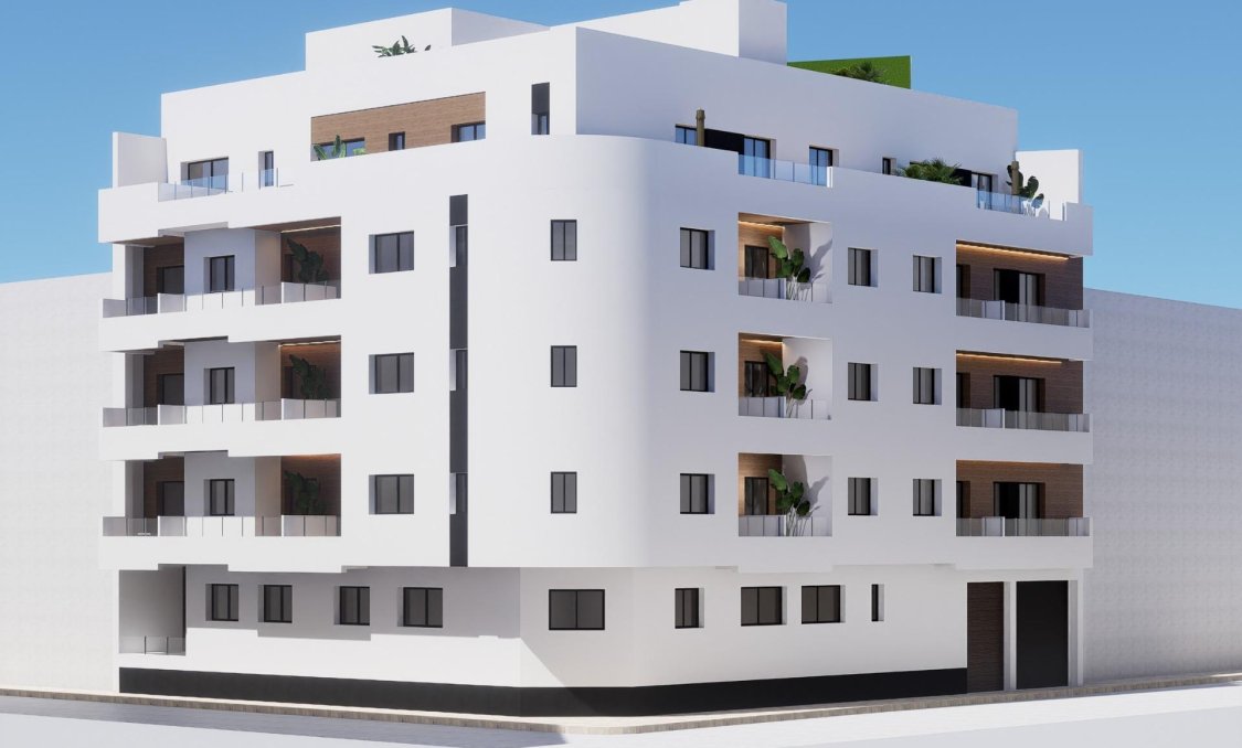 Nowy budynek - Daszek -
Torrevieja - pueblo