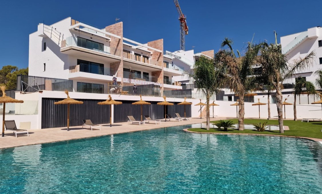 Obra nueva - Apartamentos -
Finestrat - Campana Garden