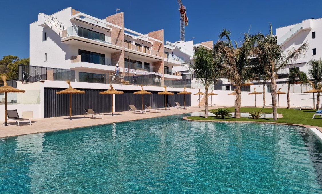 Obra nueva - Apartamentos -
Finestrat - Campana Garden