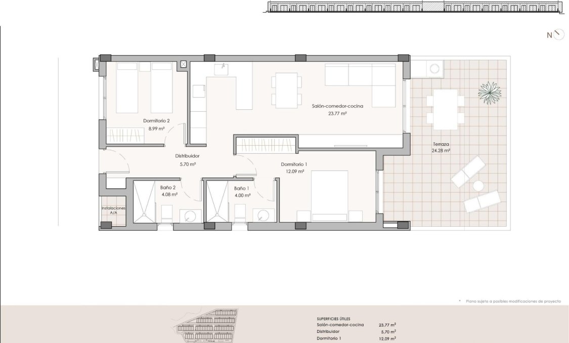 New Build - apartment -
Pulpi - Aguilón Golf