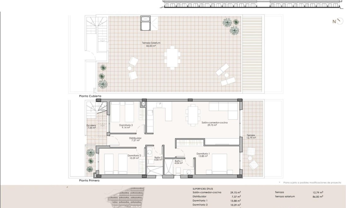 New Build - Penthouse -
Pulpi - Aguilón Golf