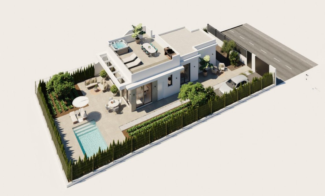 New Build - villa -
Fuente Álamo - Hacienda Del Álamo Golf
