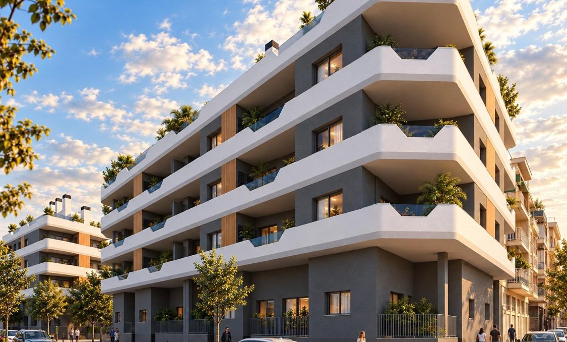 New Build - apartment -
Santa Pola - Estacion de autobuses