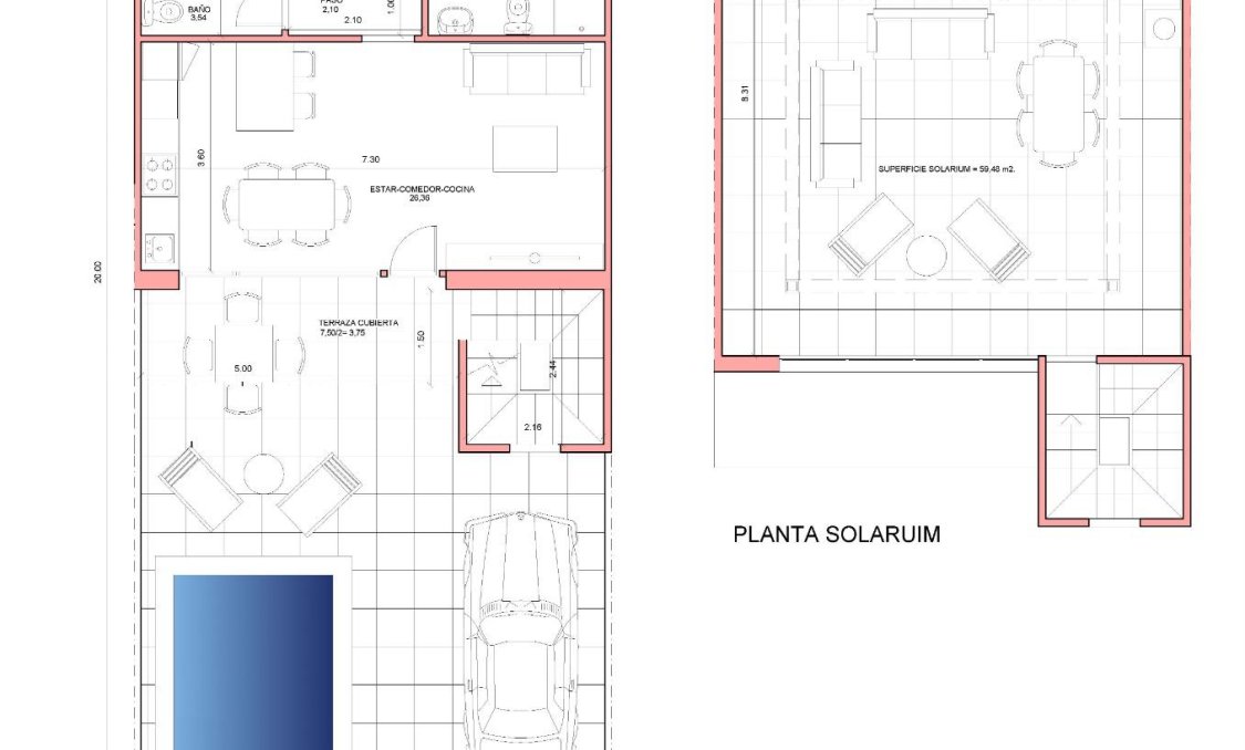 New Build - town house -
Fuente Álamo - La Pinilla