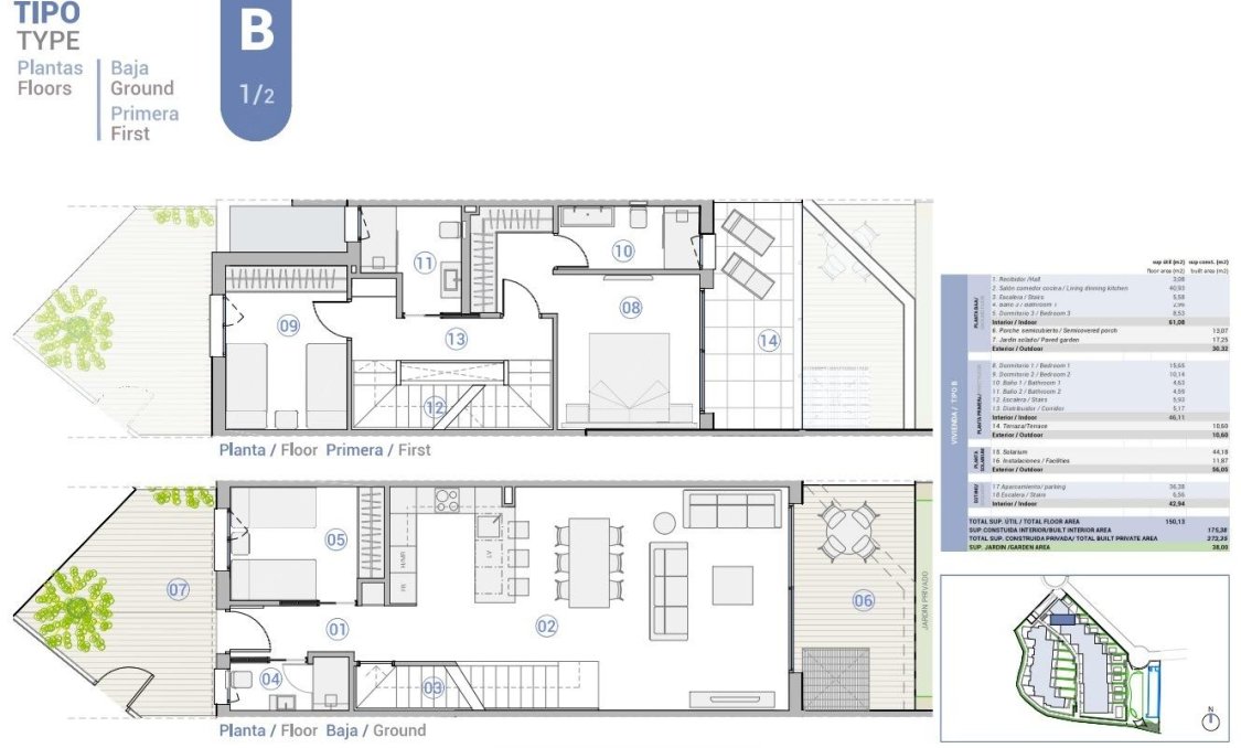 Obra nueva - town house -
El Campello - Platja de L´Amerador