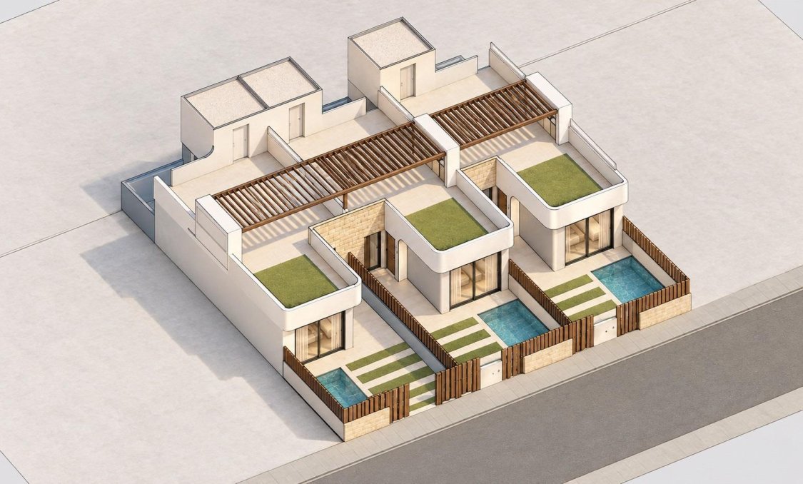 Nowy budynek - town house -
San Pedro del Pinatar - Pueblo