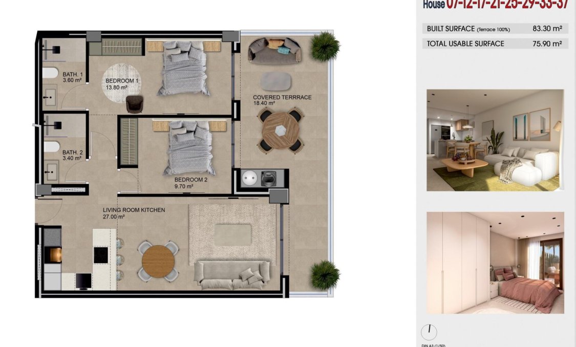 New Build - apartment -
Guardamar del Segura - Puerto